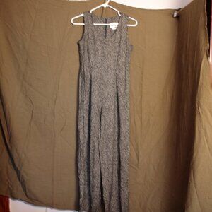 Vintage 90s Sleeveless Jumpsuit Size 6 Sheri Martin New York Petites